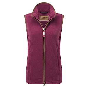 Schoffel Lyndon II Fleece Gilet Mulberry