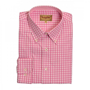 Schoffel Durham Pink Check