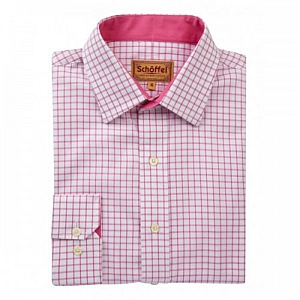 Schoffel Cambridge Pink Check Shirt