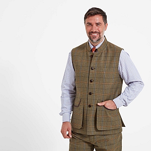 Schoffel Holcot Tweed Waistcoat - Arran