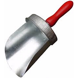 Galvanised Hand Bowl Scoop