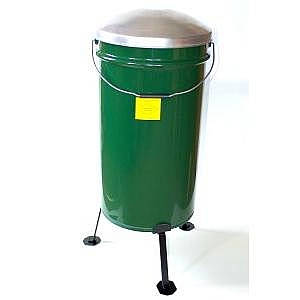 Short Leg 40kg Outdoor Feeder c/w Lid