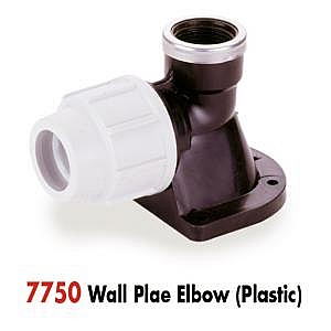 Plastic Wall Plate Elbow