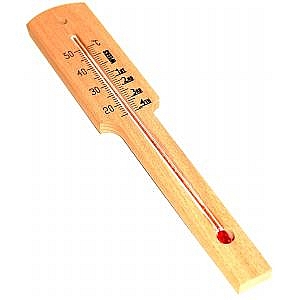 Wooden Thermometer