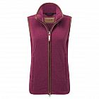 view Schoffel Lyndon II Fleece Gilet Mulberry details