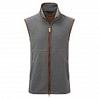 view Schoffel Oakham Fleece Gilet Pewter details