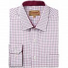 view Schoffel Cambridge Raspberry Check Shirt details