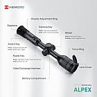 HIK MICRO Alpex Night Vision Scope c/w 850nm IR Torch